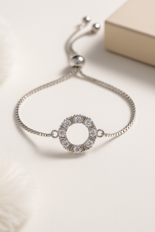 Halo Luxe Bracelet | 925 Sterling Silver