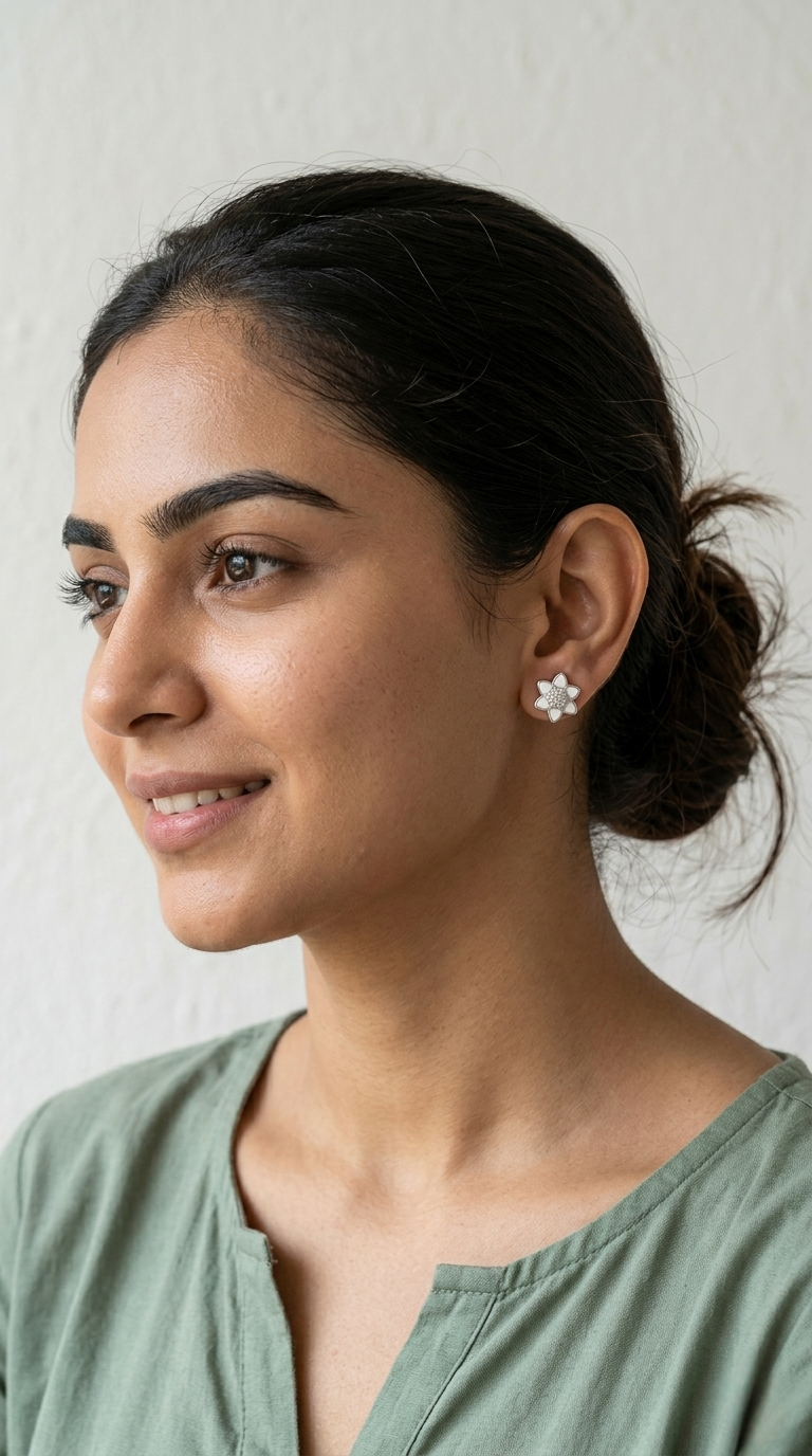 Astra Bloom Studs | 925 Sterling Silver