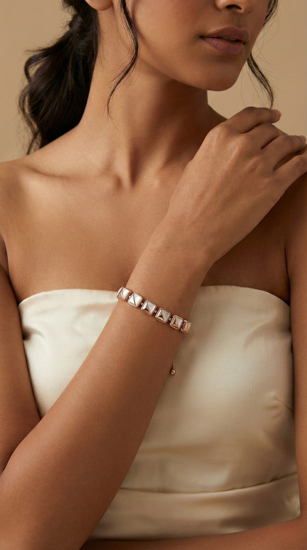 Élira Facet Bracelet | 925 Sterling Silver