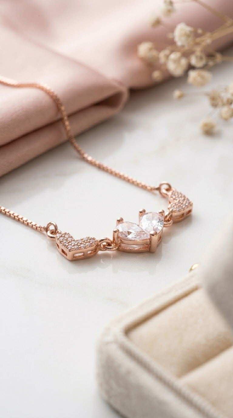 Amora Triple Heart Pendant | 925 Sterling Silver