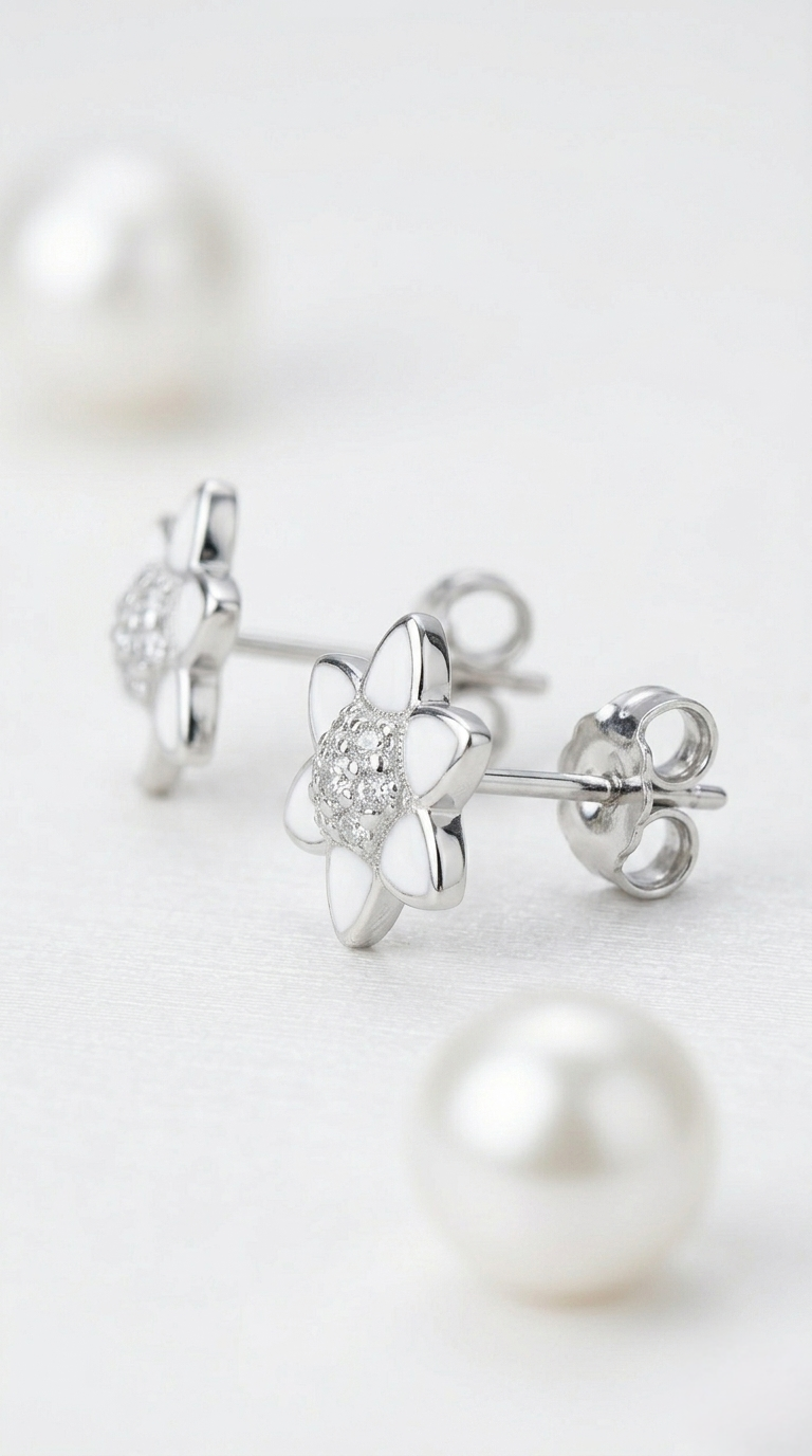 Astra Bloom Studs | 925 Sterling Silver