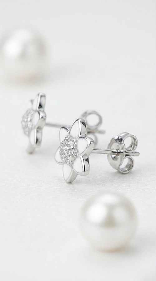 Astra Bloom Studs | 925 Sterling Silver