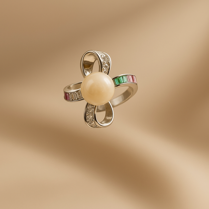 Aurora Pearl Ring