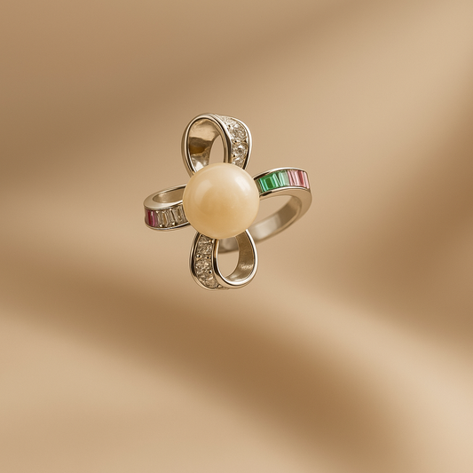 Aurora Pearl Ring