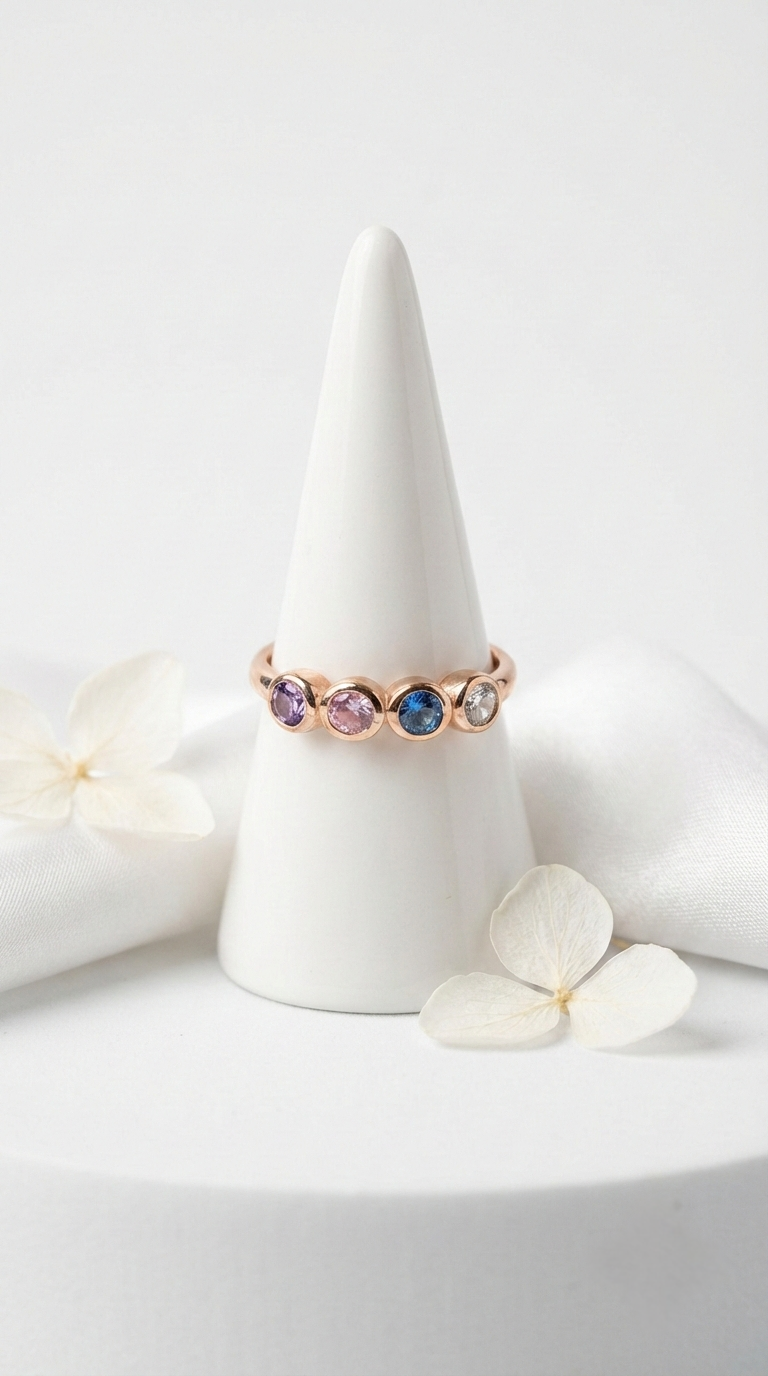 Velora Prism Ring  | 925 Sterling Silver