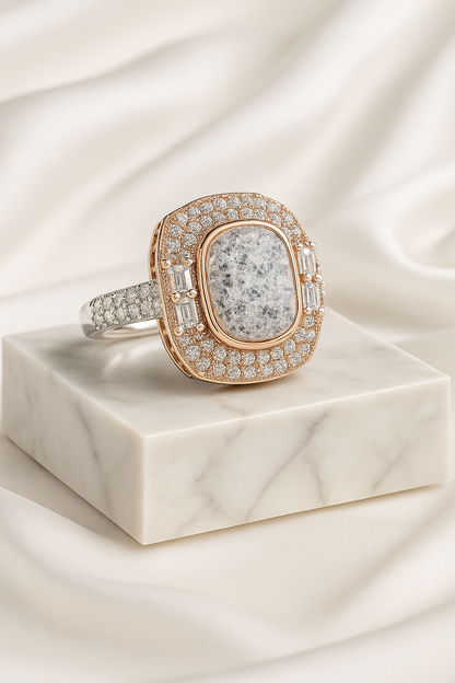 Grand Duchess Ring Sterling Silver