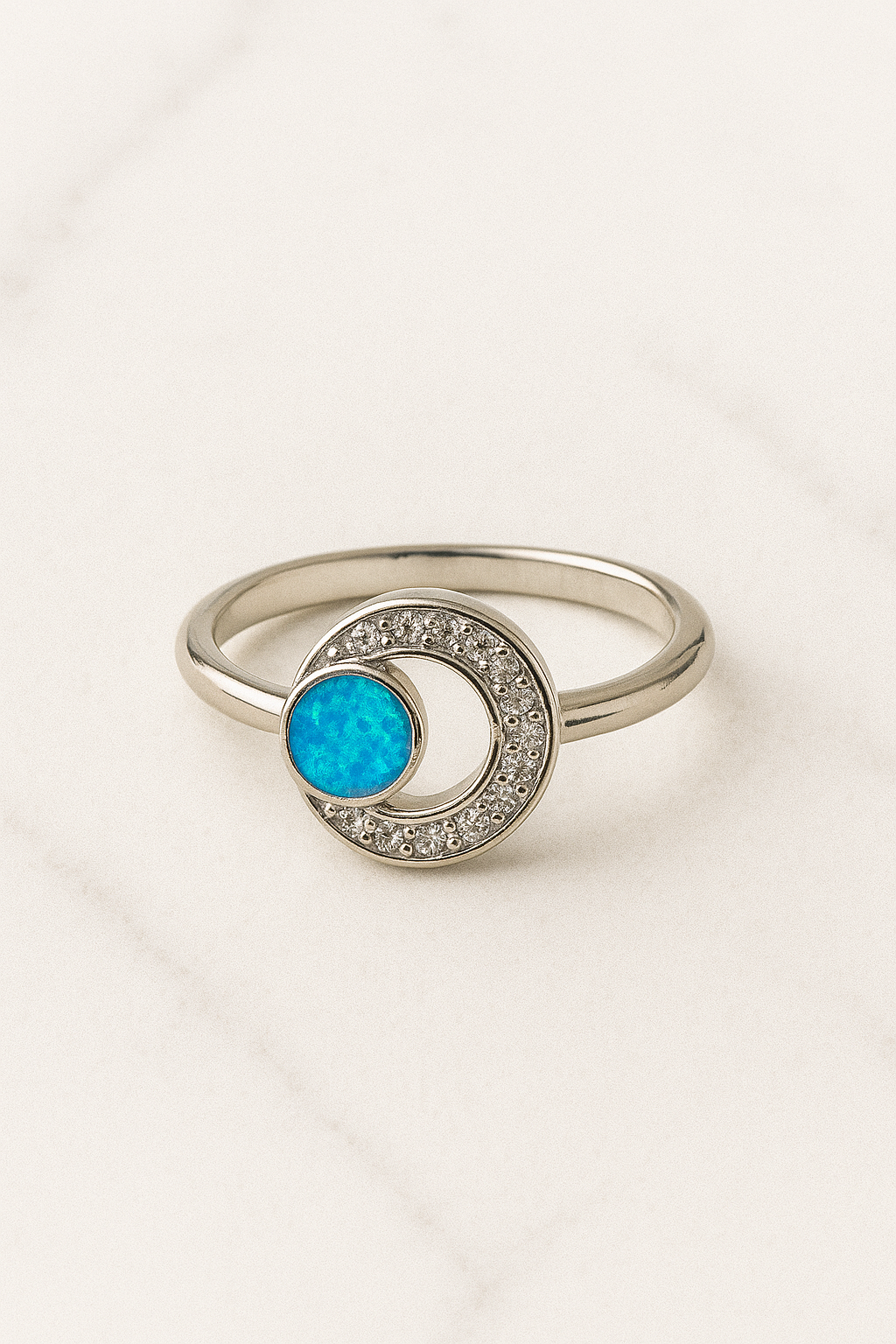 Celestial Orbit Ring | 925 Sterling Silver