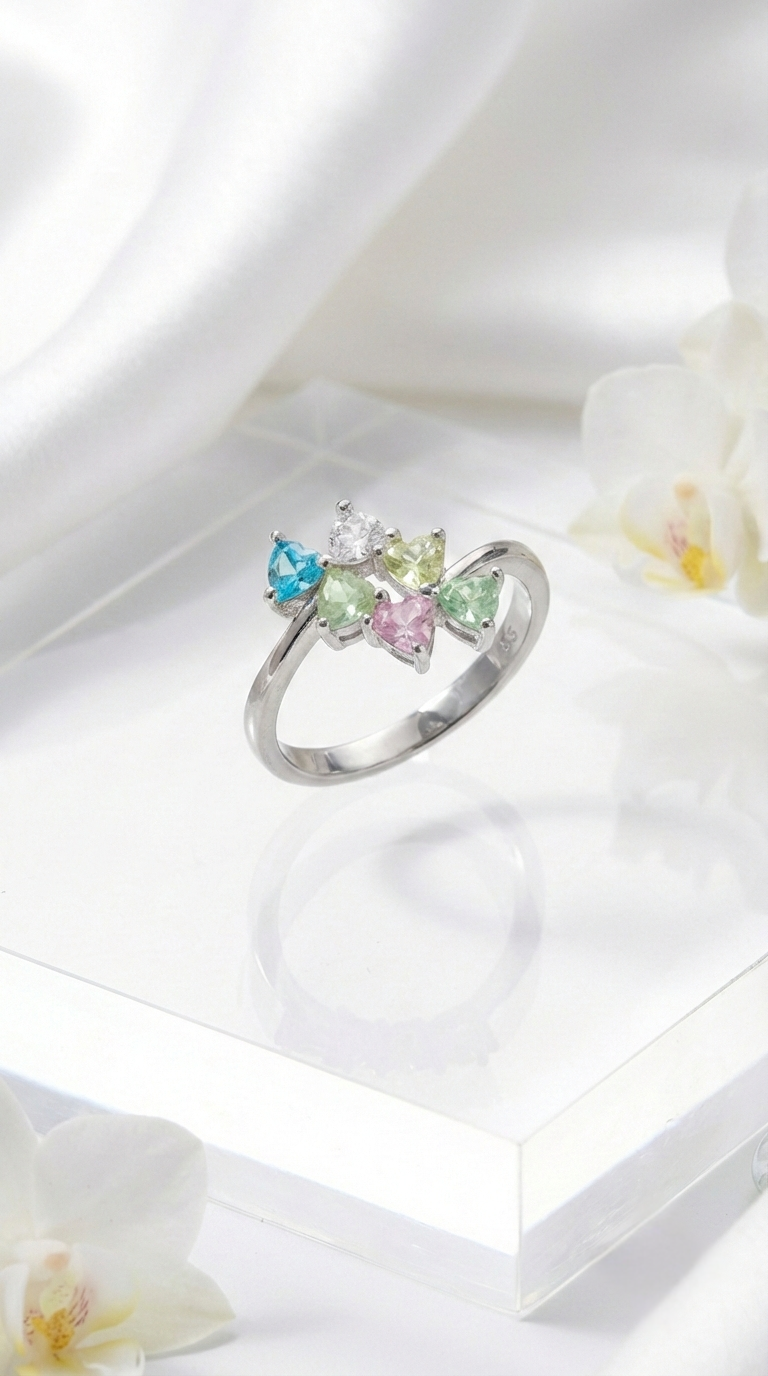 Pastella Bloom Ring | 925 Sterling Silver