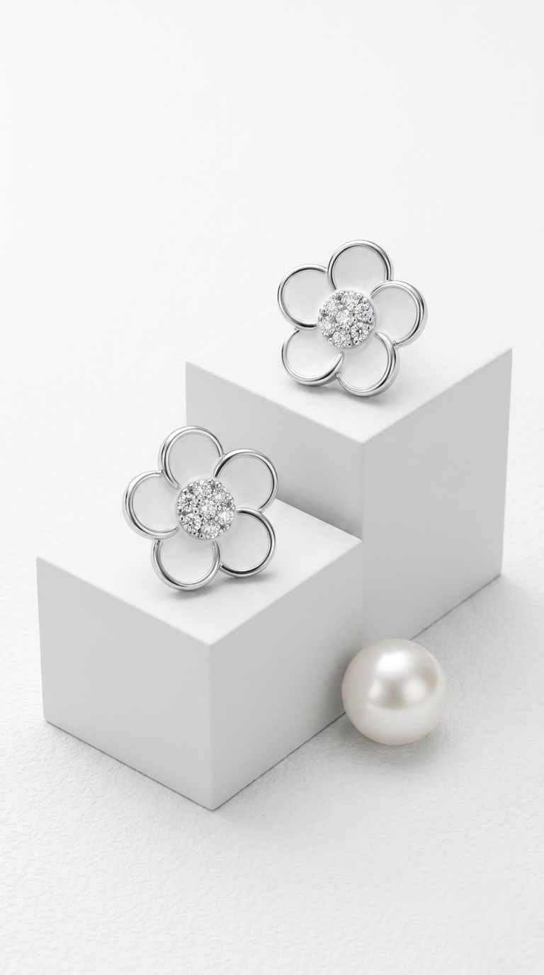 Elira Bloom Studs | 925 Sterling Silver