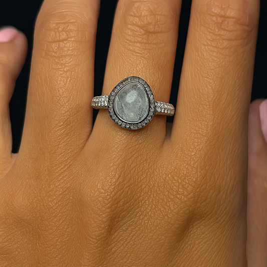 Lunar Drop Ring
