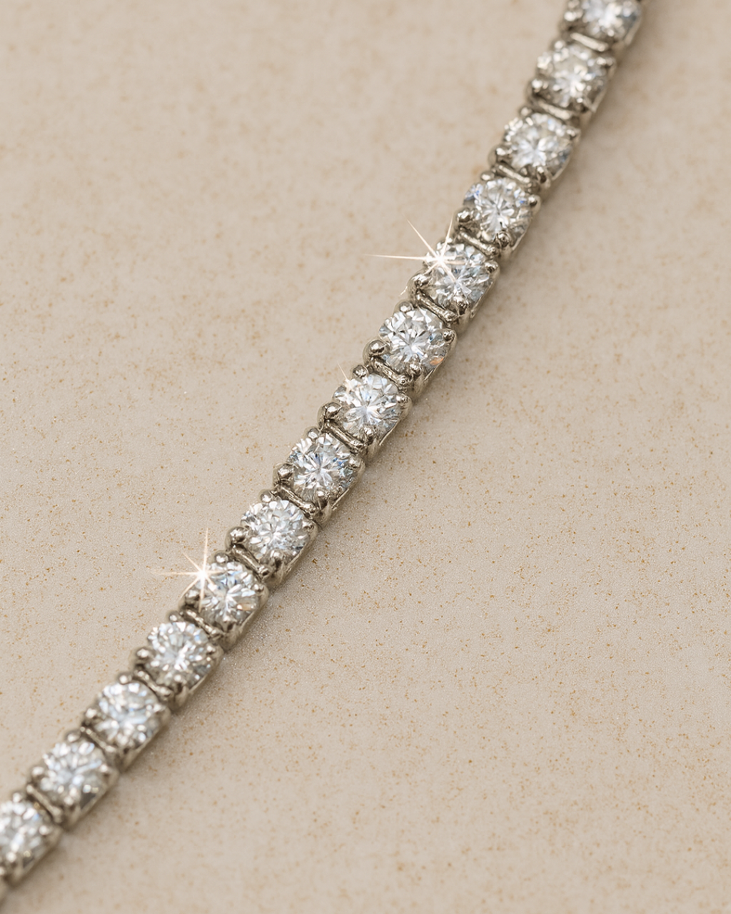 The Classic Tennis Bracelet Adjustable | 925 Sterling Silver
