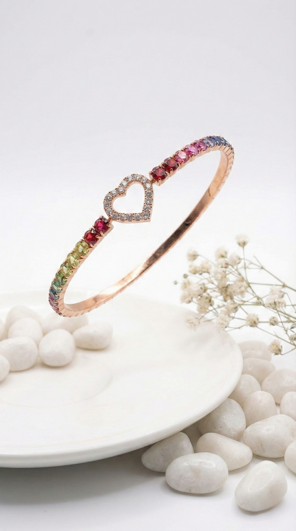 Cœur Prism Bracelet | 925 Sterling Silver