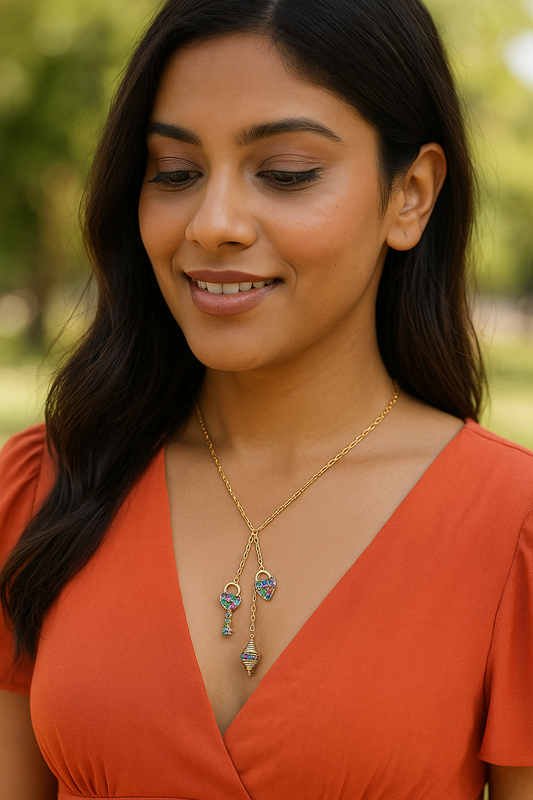 Rainbow Secrets Necklace