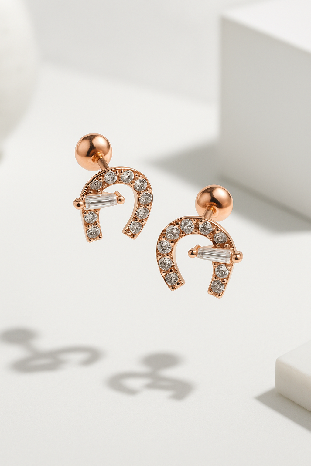 The Fortune Arc Studs | 925 Sterling Silver