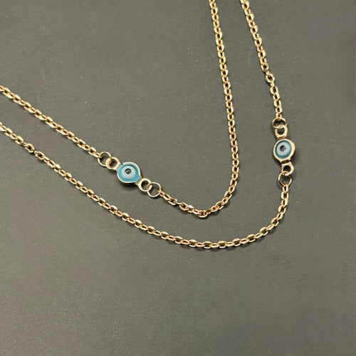 Evil Eye Layered Necklace
