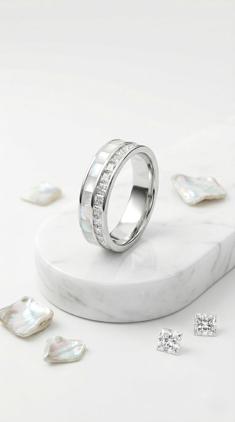 Lustre Band Ring | 925 Sterling Silver