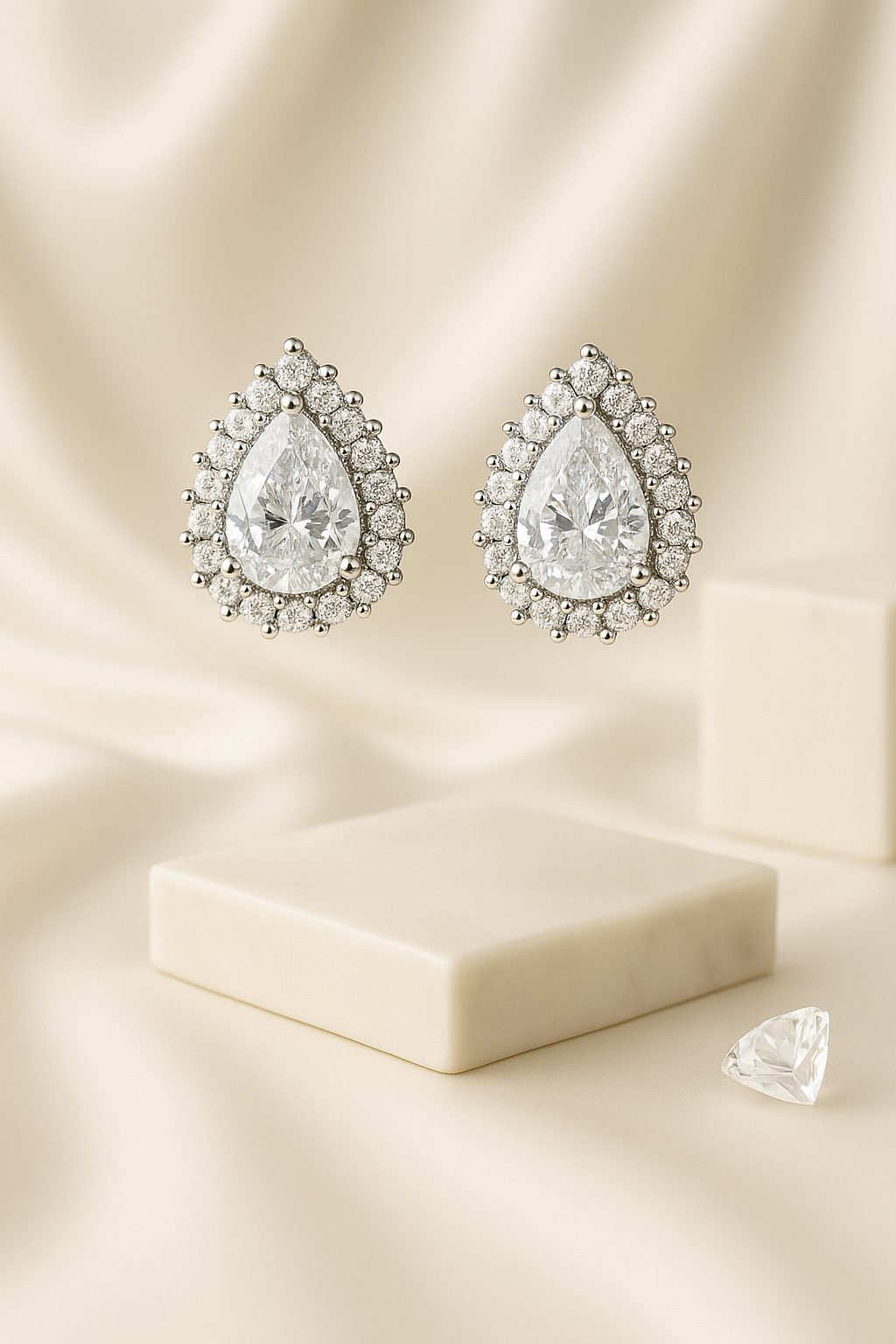 Lumière Pear Radiance Set | 925 Sterling Silver