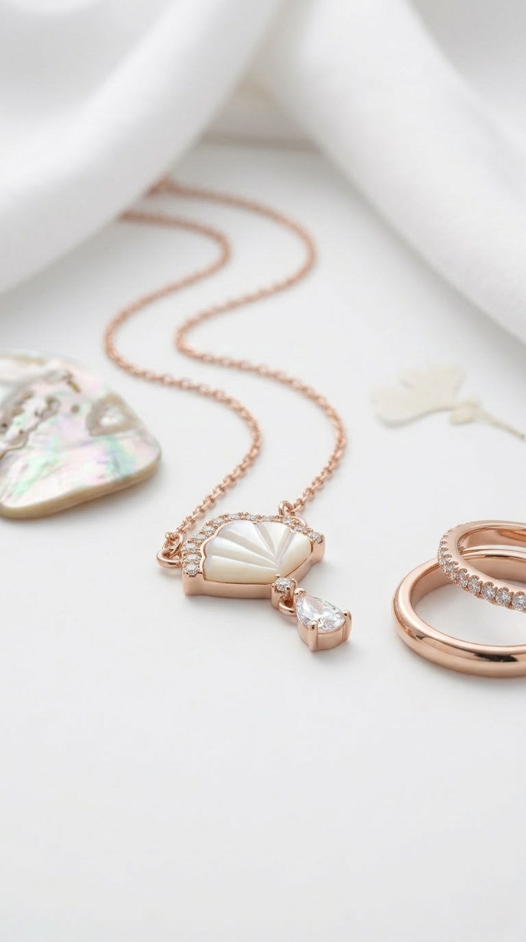 Aurelia Shell Pendant | 925 Sterling Silver