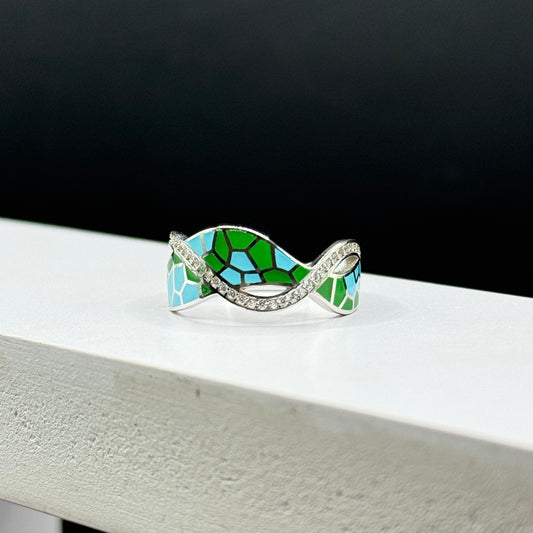 Verdant Twist Ring