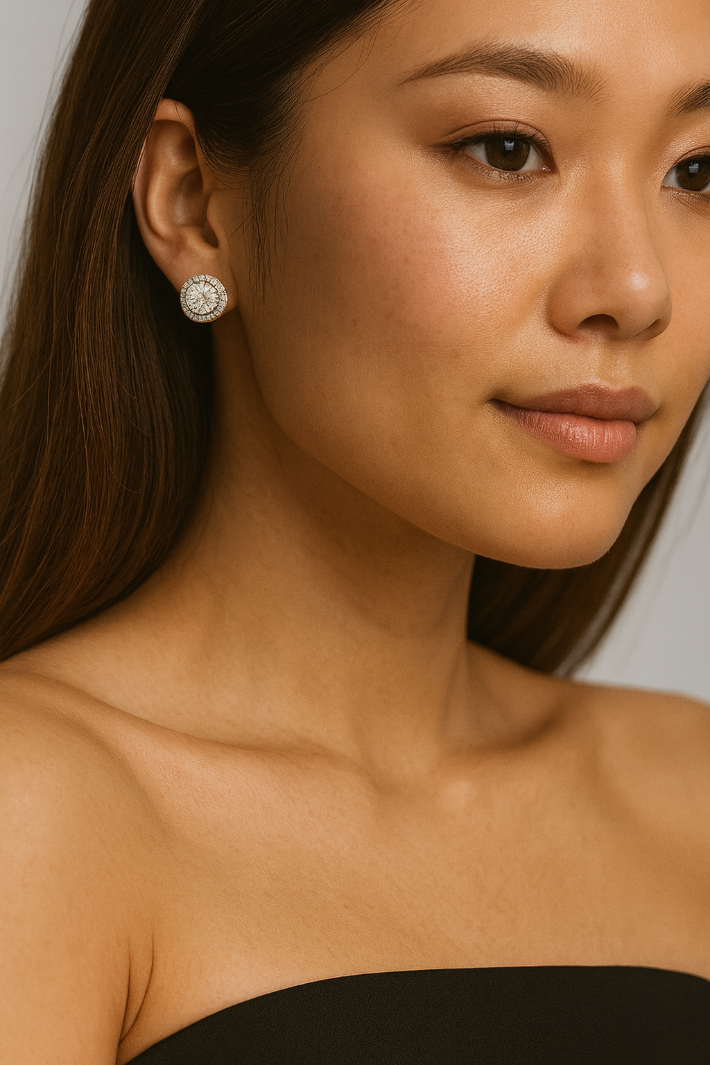 Lumière Frosted Halo Set | 925 Sterling Silver