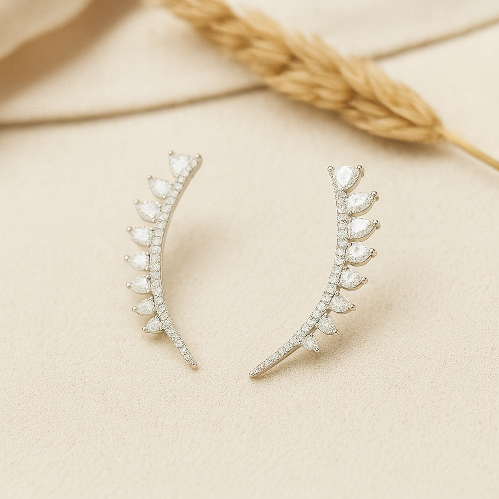 Aurora Sterling Silver Ear Cuffs