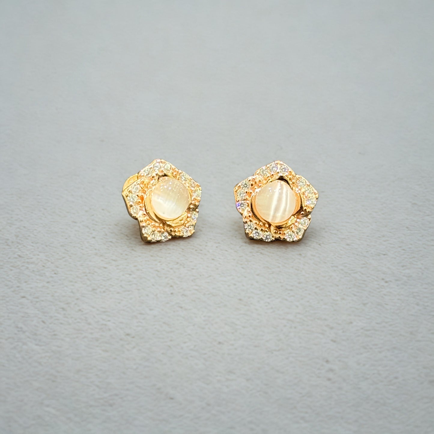Petal Burst Studd Earrings