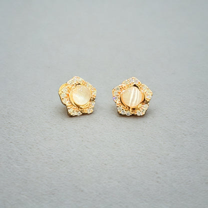 Petal Burst Studd Earrings
