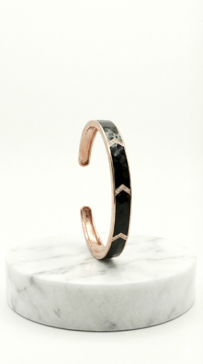 Vertex Cuff Kada | 925 Sterling Silver