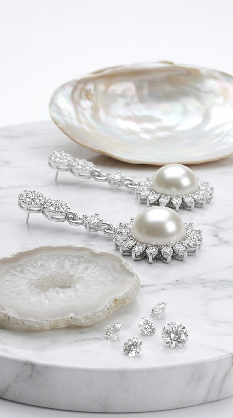 Seraphine Pearl Drops | 925 Sterling Silver