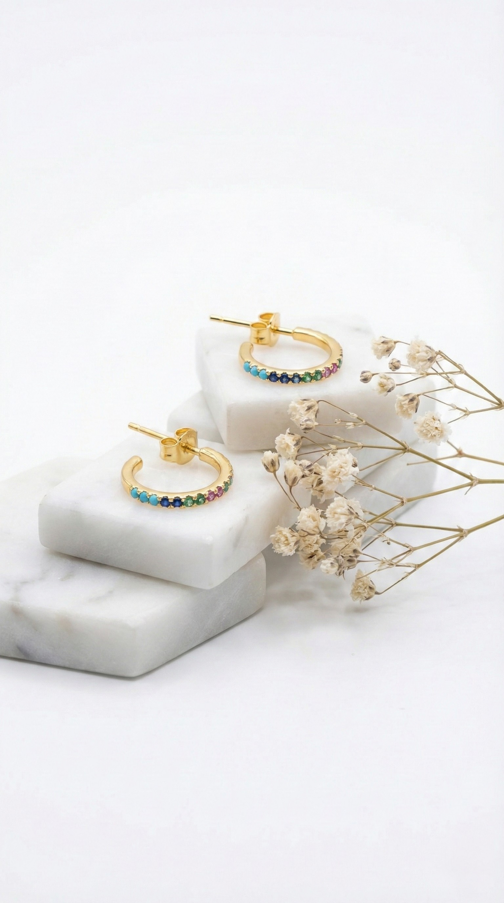 Prisma Luxe Hoops | 925 Sterling Silver