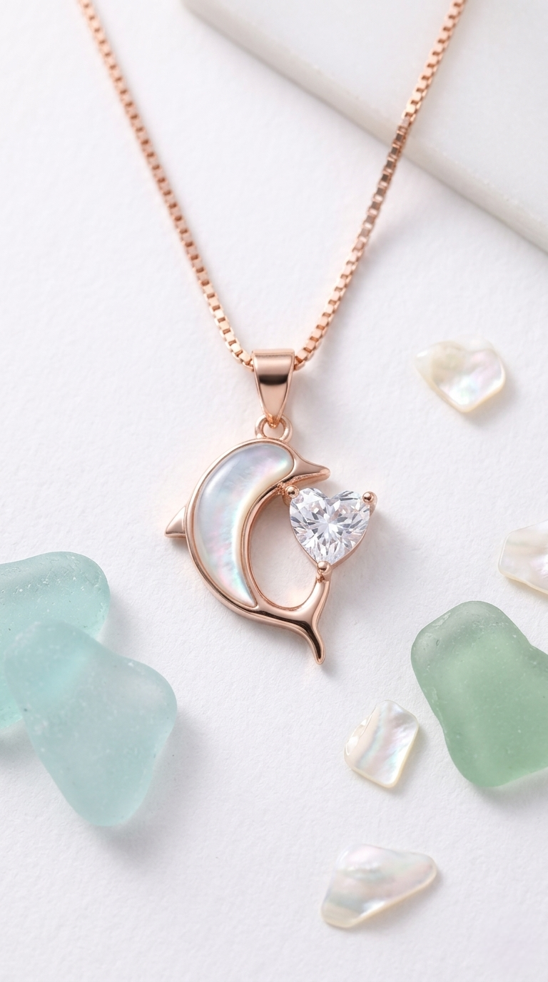 Delphine Heart Pendant | 925 Sterling Silver