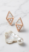 Kaelis Prism Studs | 925 Sterling Silver