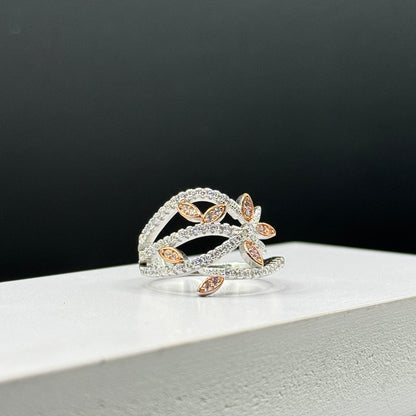 Rosevine Blossom Ring