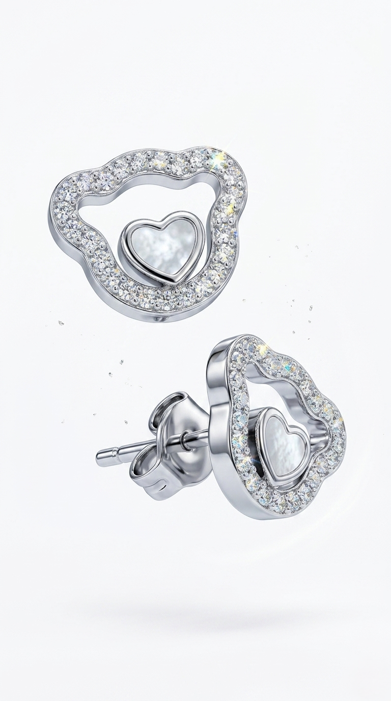Luméra Halo Studs | 925 Sterling Silver