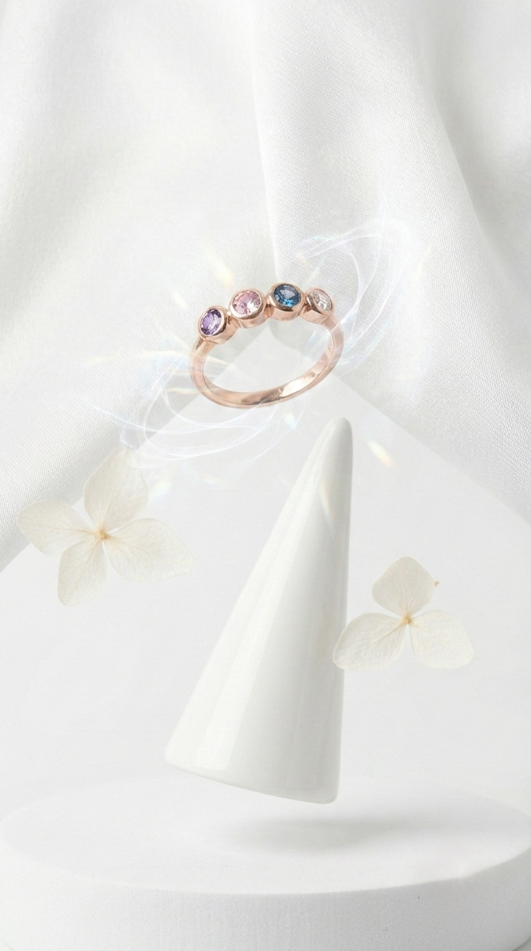 Velora Prism Ring  | 925 Sterling Silver