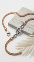 Axis Link Bracelet | 925 Sterling Silver