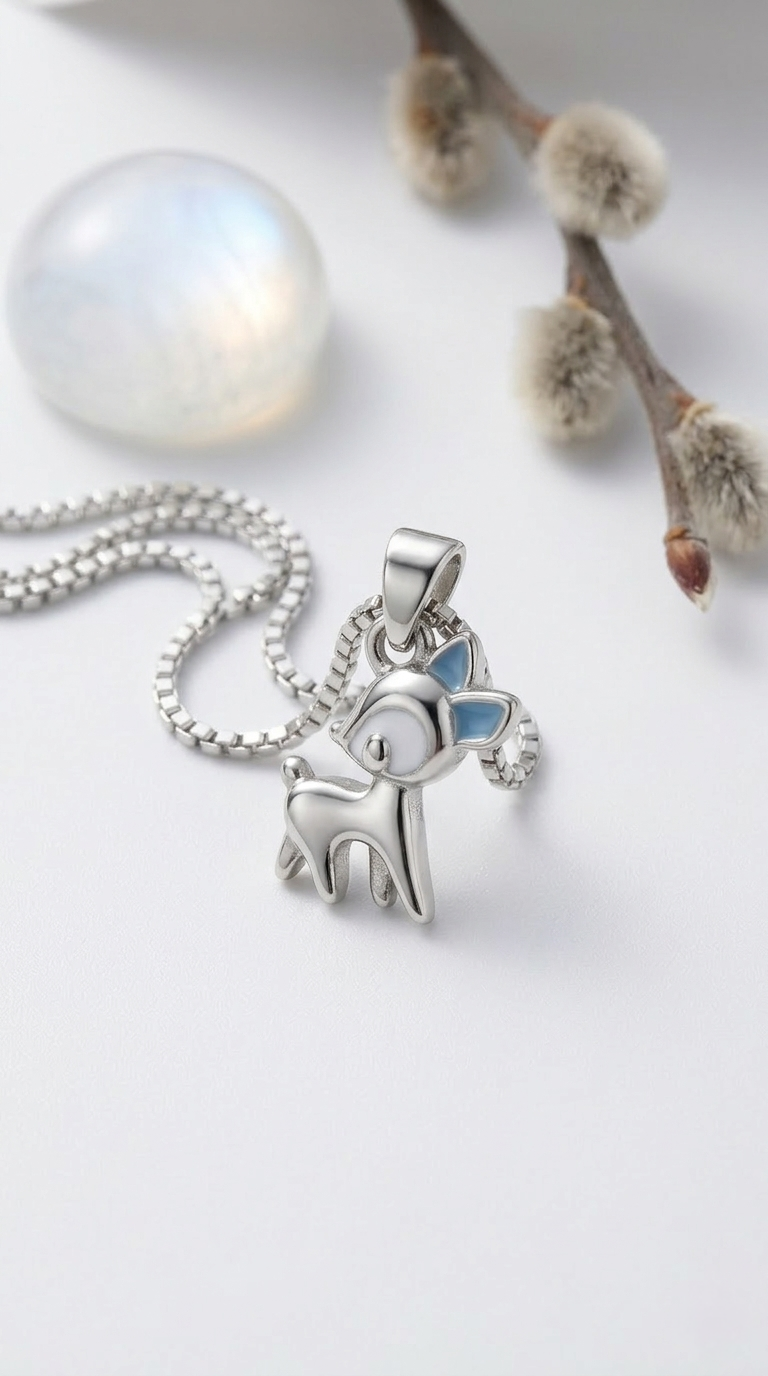 Lumi Fawn Pendant | 925 Sterling Silver