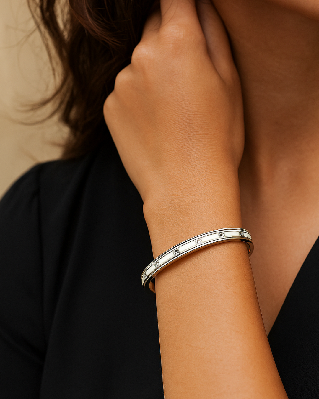 Alba Cuff Kada Sterling Silver