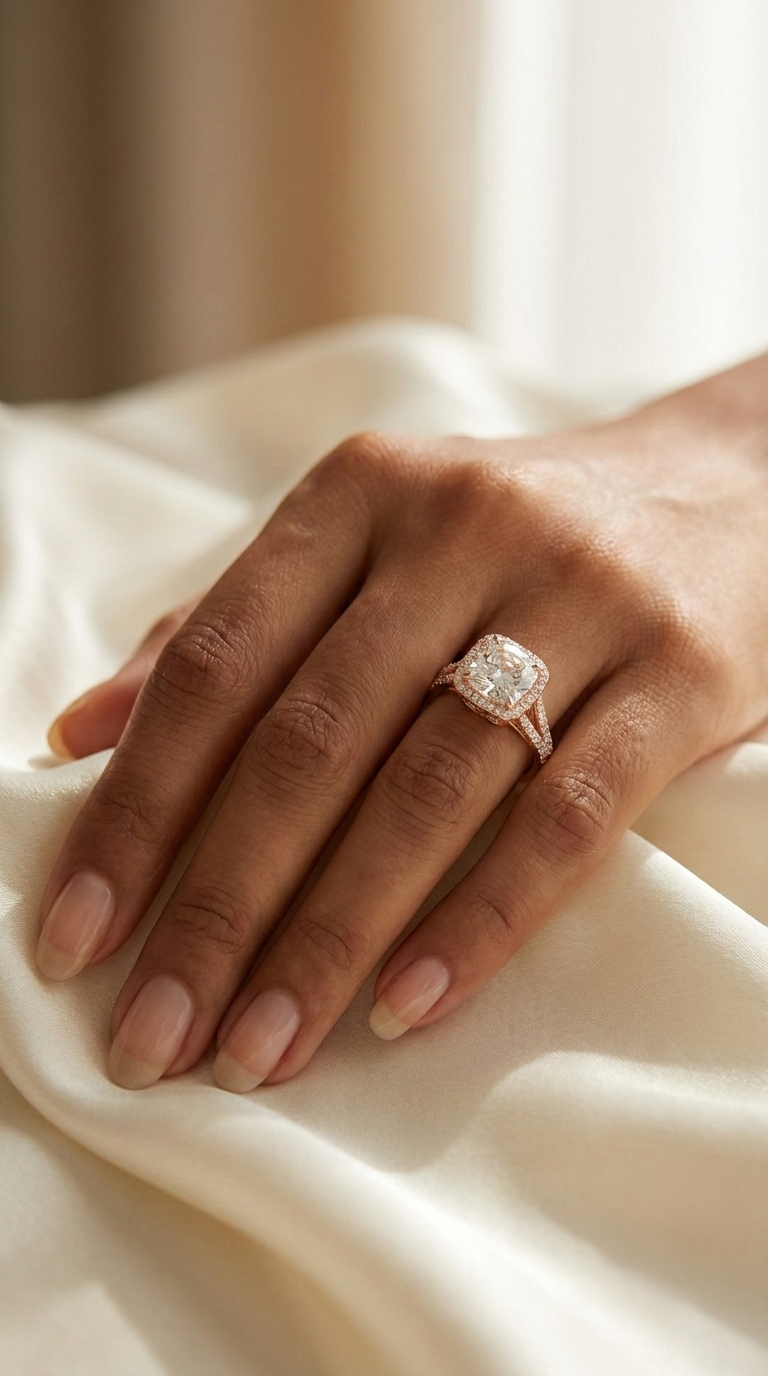 Aurelle Grand Éclat Ring | 925 Sterling Silver