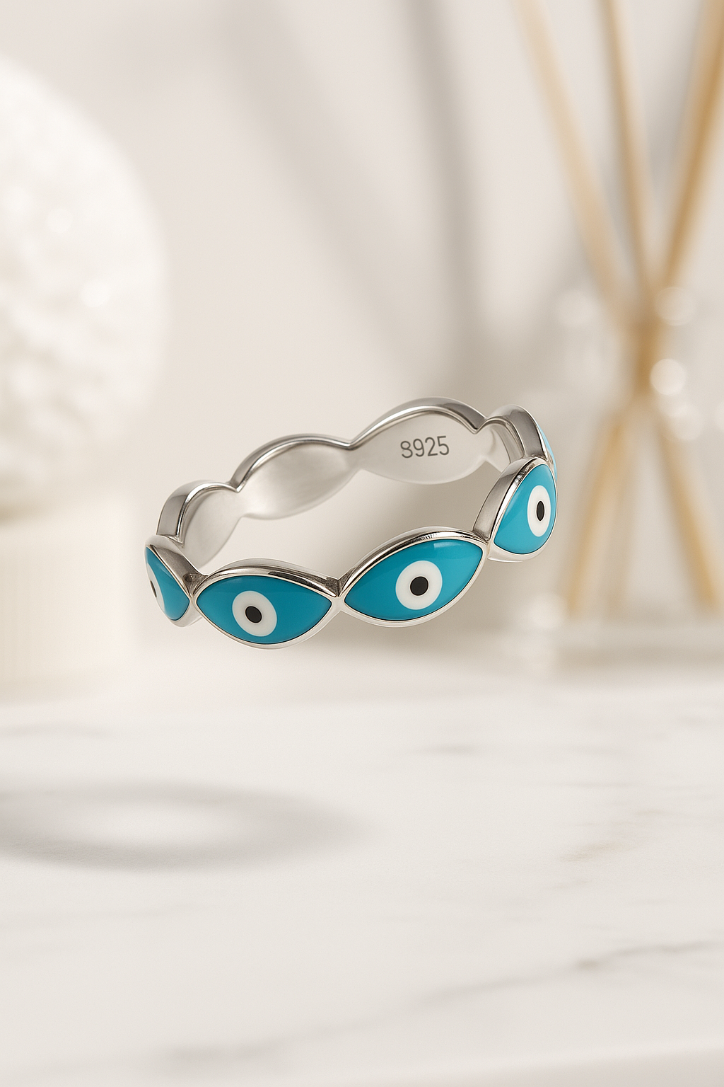 The Azure Gaze Ring | 925 Sterling Silver