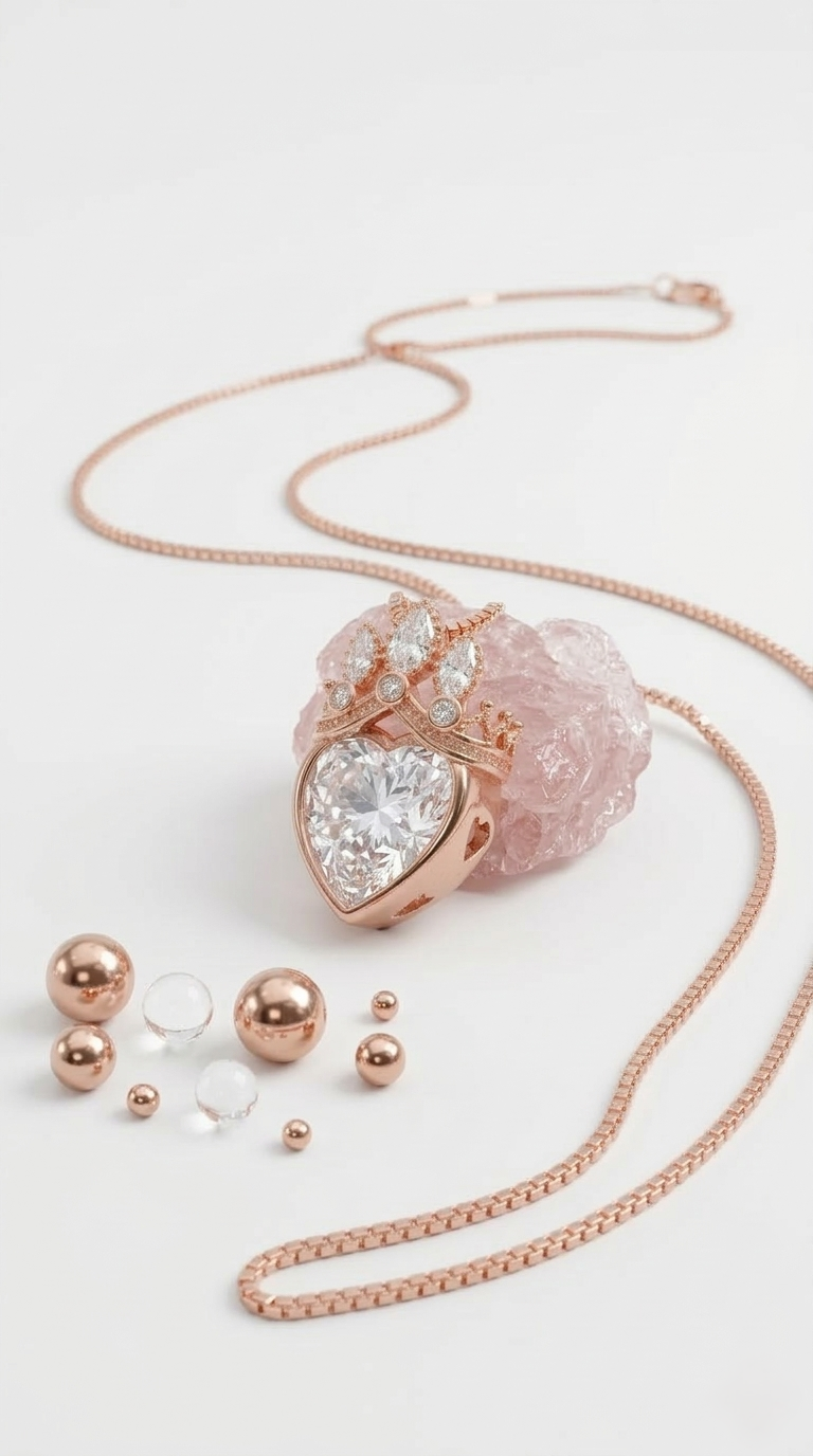 Regina Heart Pendant | 925 Sterling Silver
