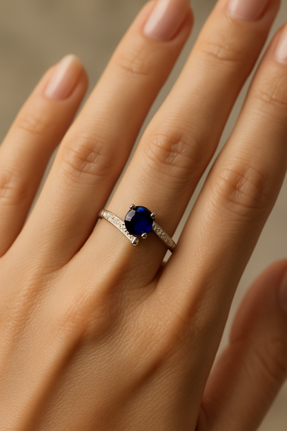 Midnight Sparkle Ring