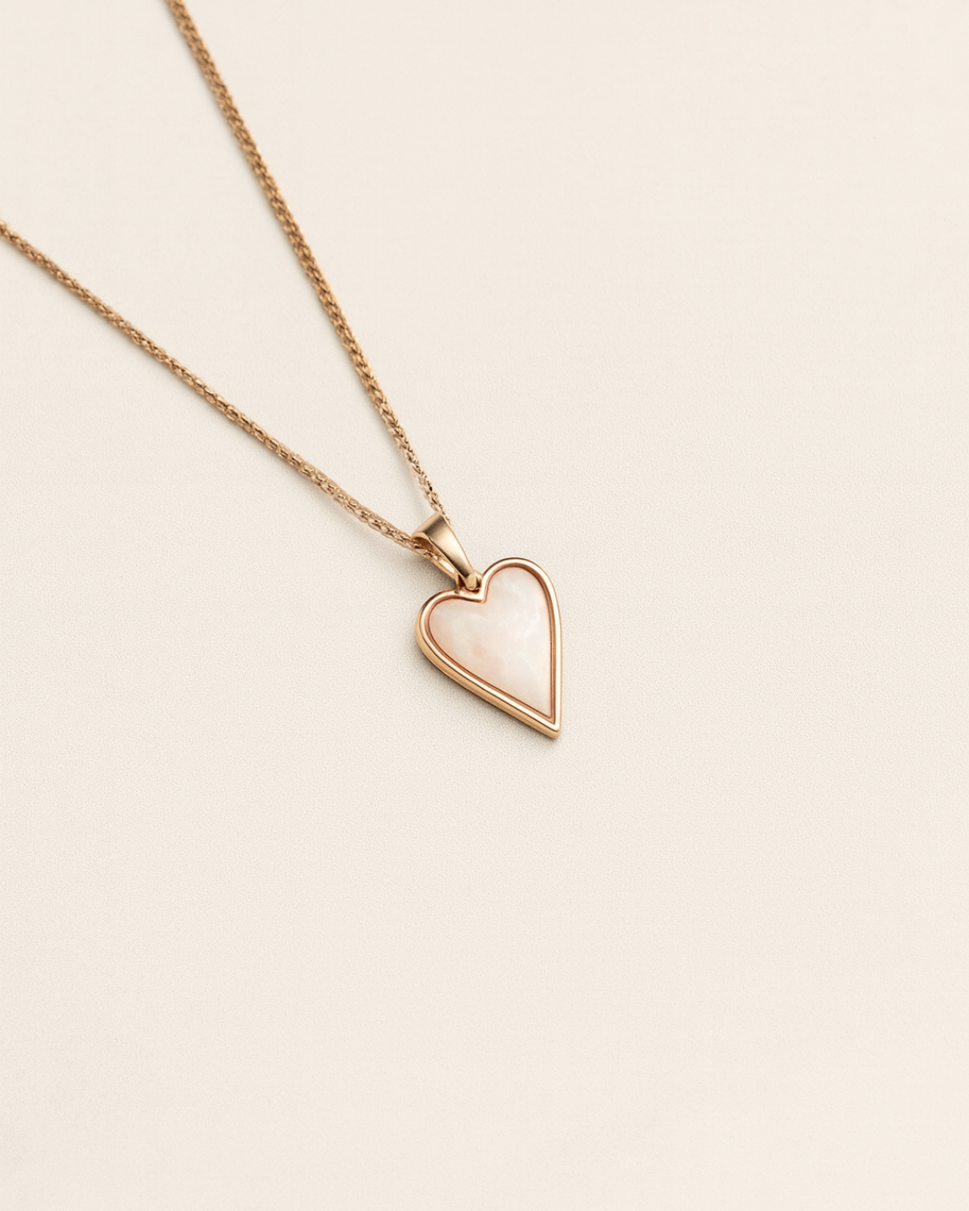 Elara Heart Sterling Silver Necklace