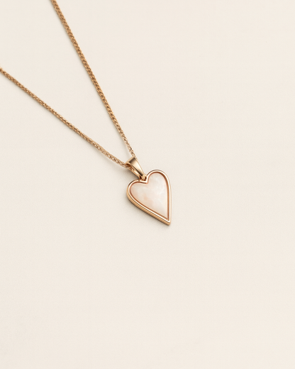 Elara Heart Sterling Silver Necklace