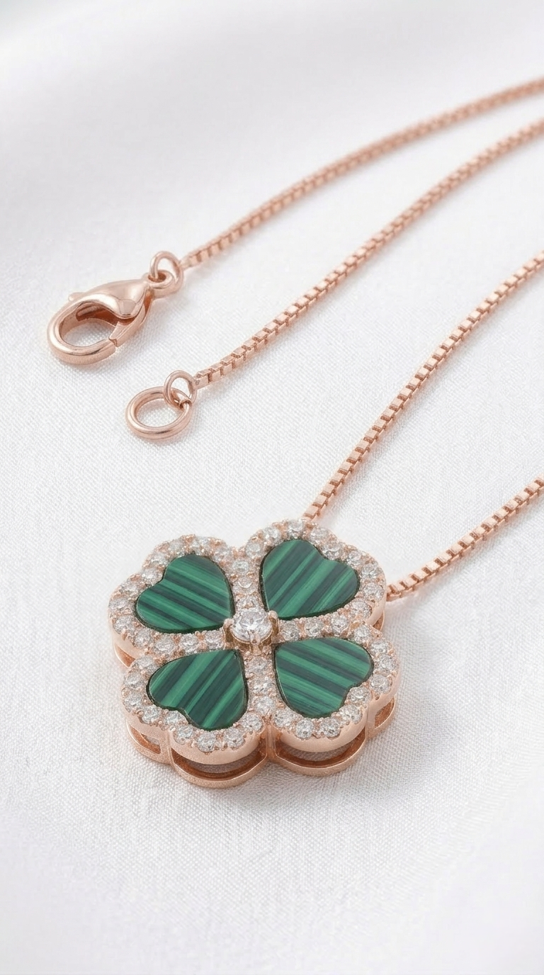 Elara Clover Pendant | 925 Sterling Silver