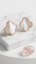 Orlina Clover Studs | 925 Sterling Silver