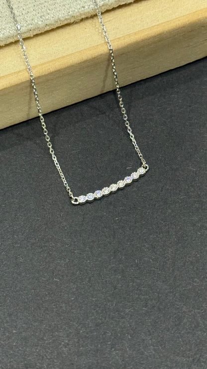 Pavé Set Necklace