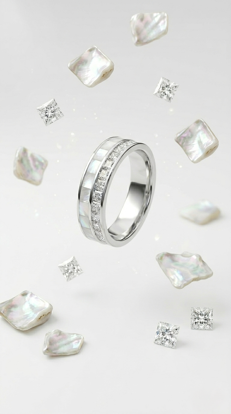 Lustre Band Ring | 925 Sterling Silver