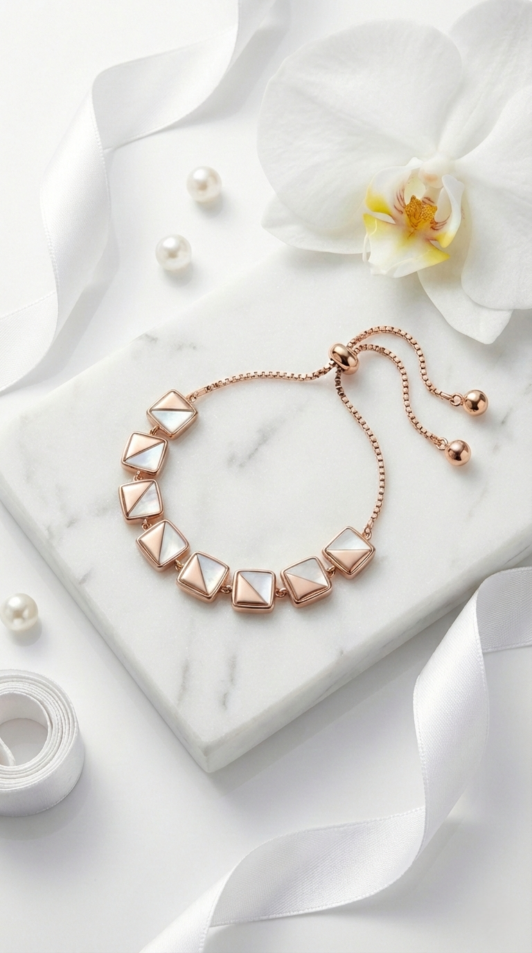 Élira Facet Bracelet | 925 Sterling Silver