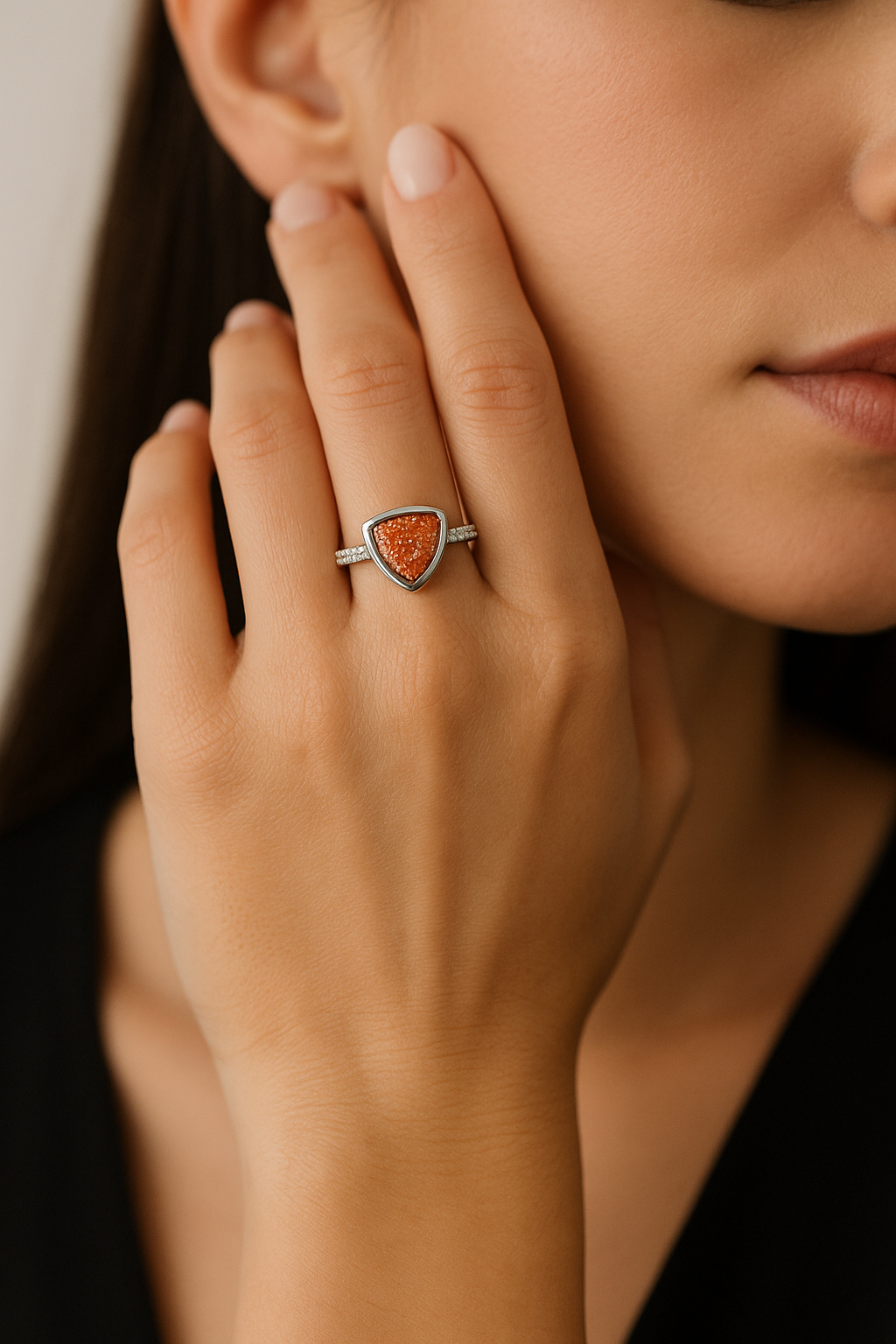 Ember Crest Ring | 925 Sterling Silver